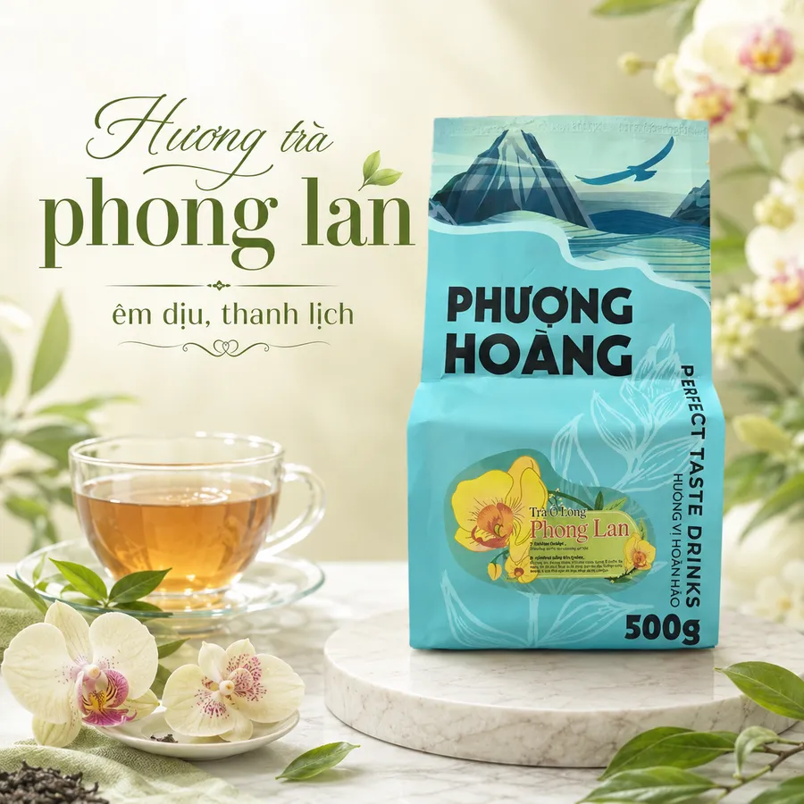 Trà ô long phong lan